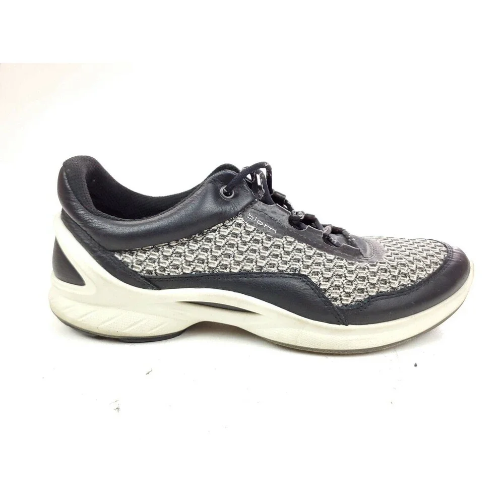 Ecco Biom Fjuel Black-White Women's EUR 40 US 9-9.5
